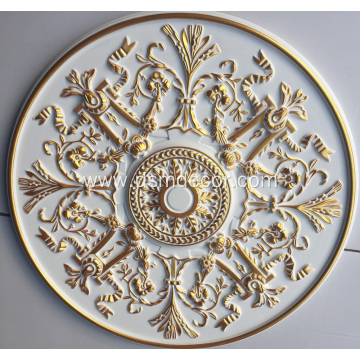 Polyurethane Round Decorative Ceiling Medallions